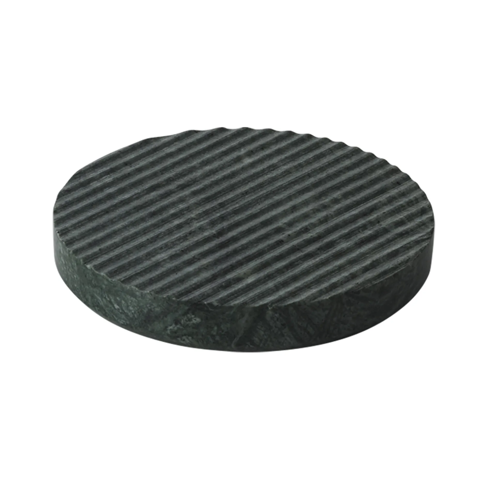 Groove Topfuntersetzer Marmor, Grün klein Muuto