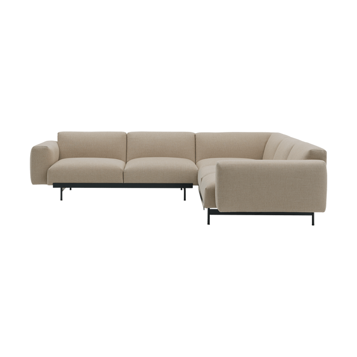 In Situ Ecksofa configuration 1 - Ecriture 240-Black - Muuto