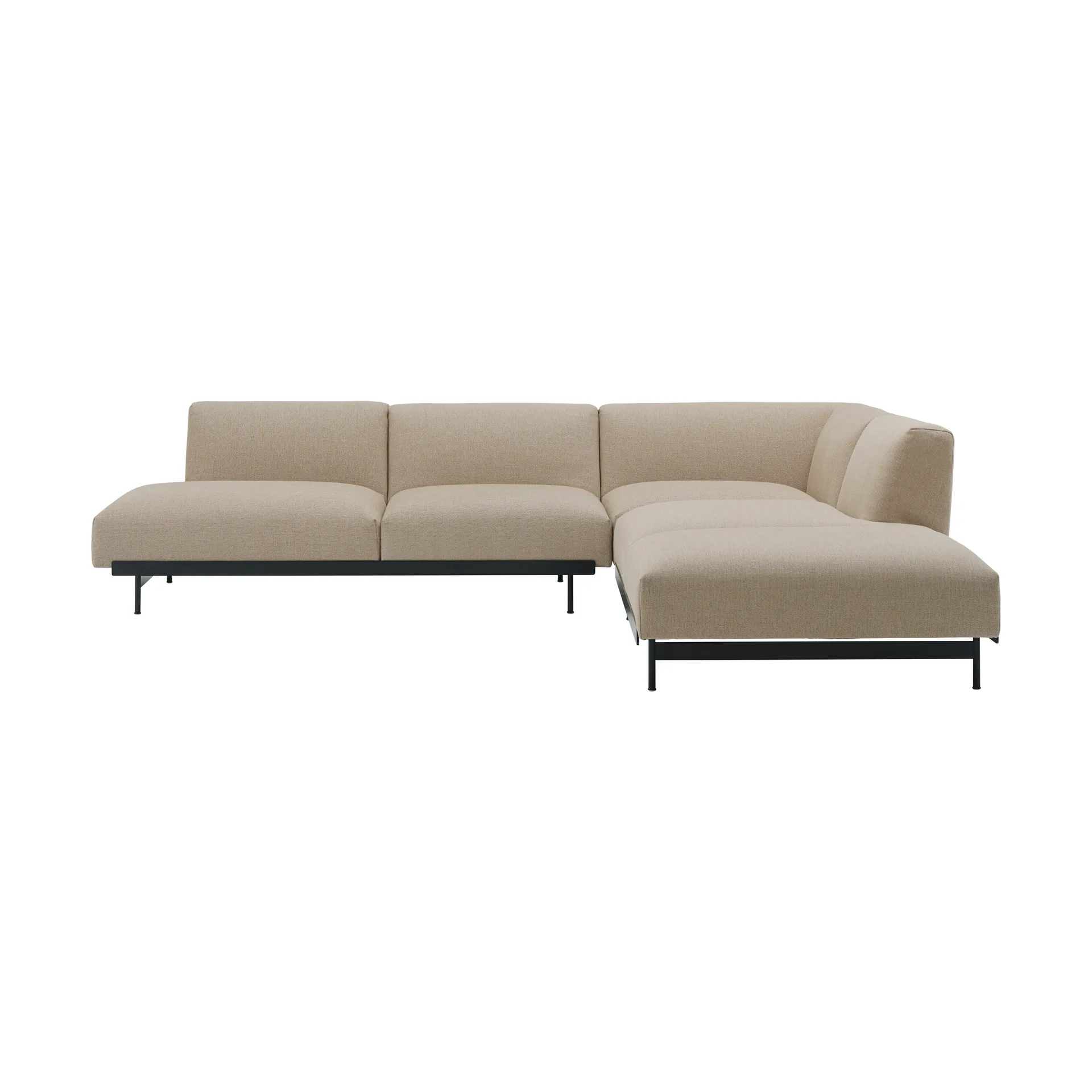 In Situ Ecksofa configuration 4, Ecriture 240-Black Muuto