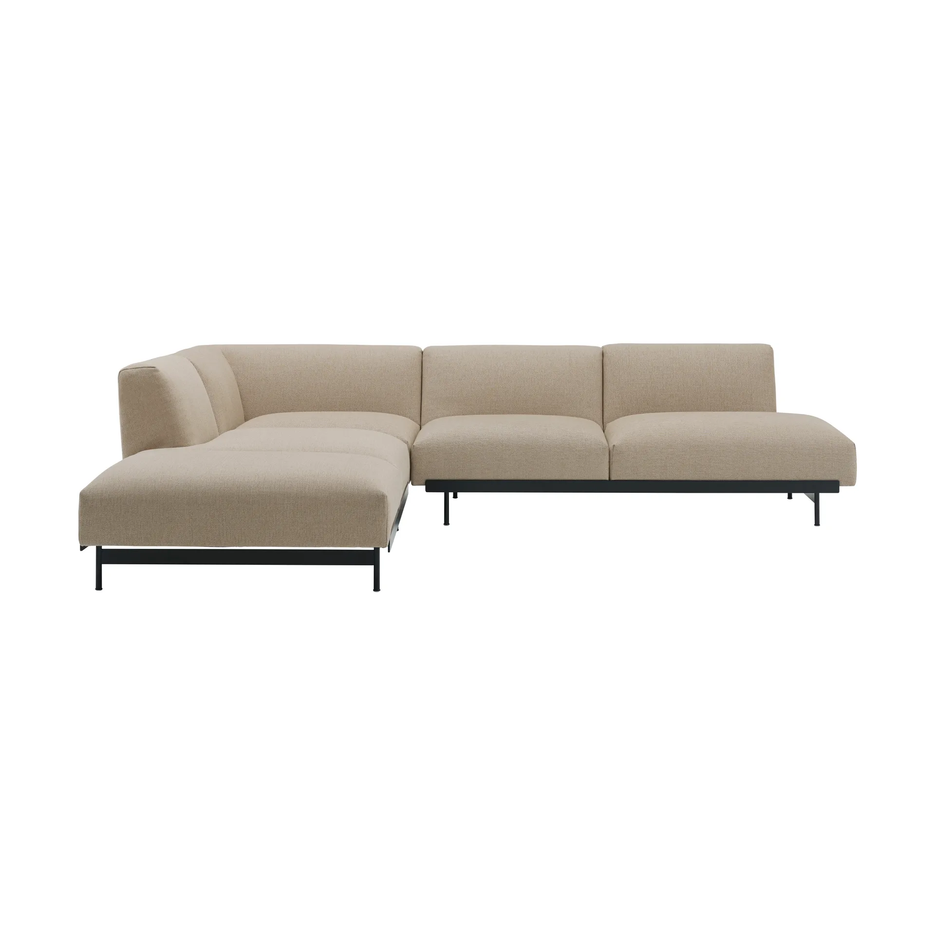 In Situ Ecksofa configuration 5, Ecriture 240-Black Muuto
