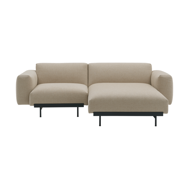 In Situ Modulsofa 2-Sitzer configuration 4 - Ecriture 240-Black - Muuto