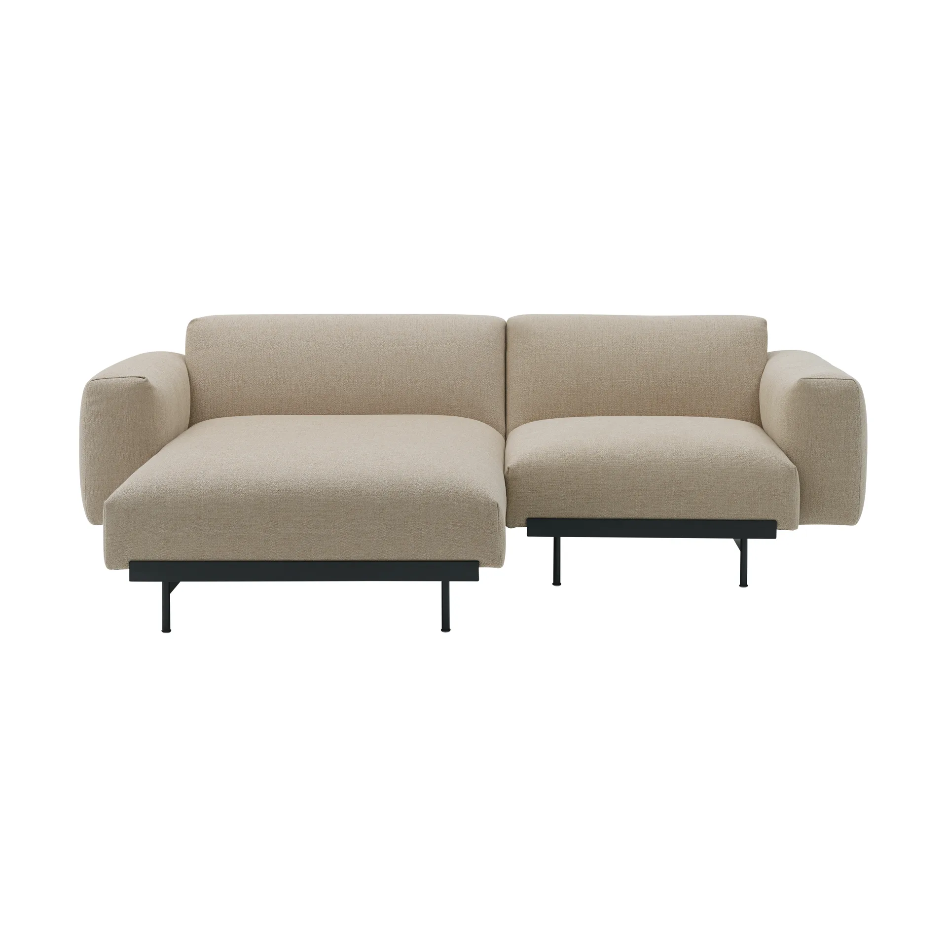 In Situ Modulsofa 2-Sitzer configuration 5, Ecriture 240-Black Muuto