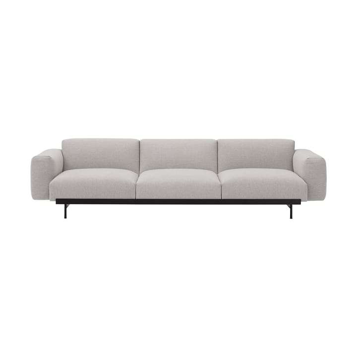 In Situ Modulsofa 3-Sitzer configuration 1 - Clay 12-Black - Muuto