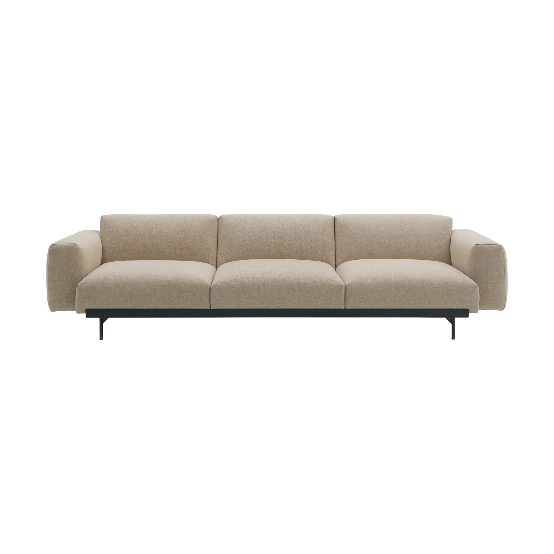 In Situ Modulsofa 3-Sitzer configuration 1, Ecriture 240-Black Muuto