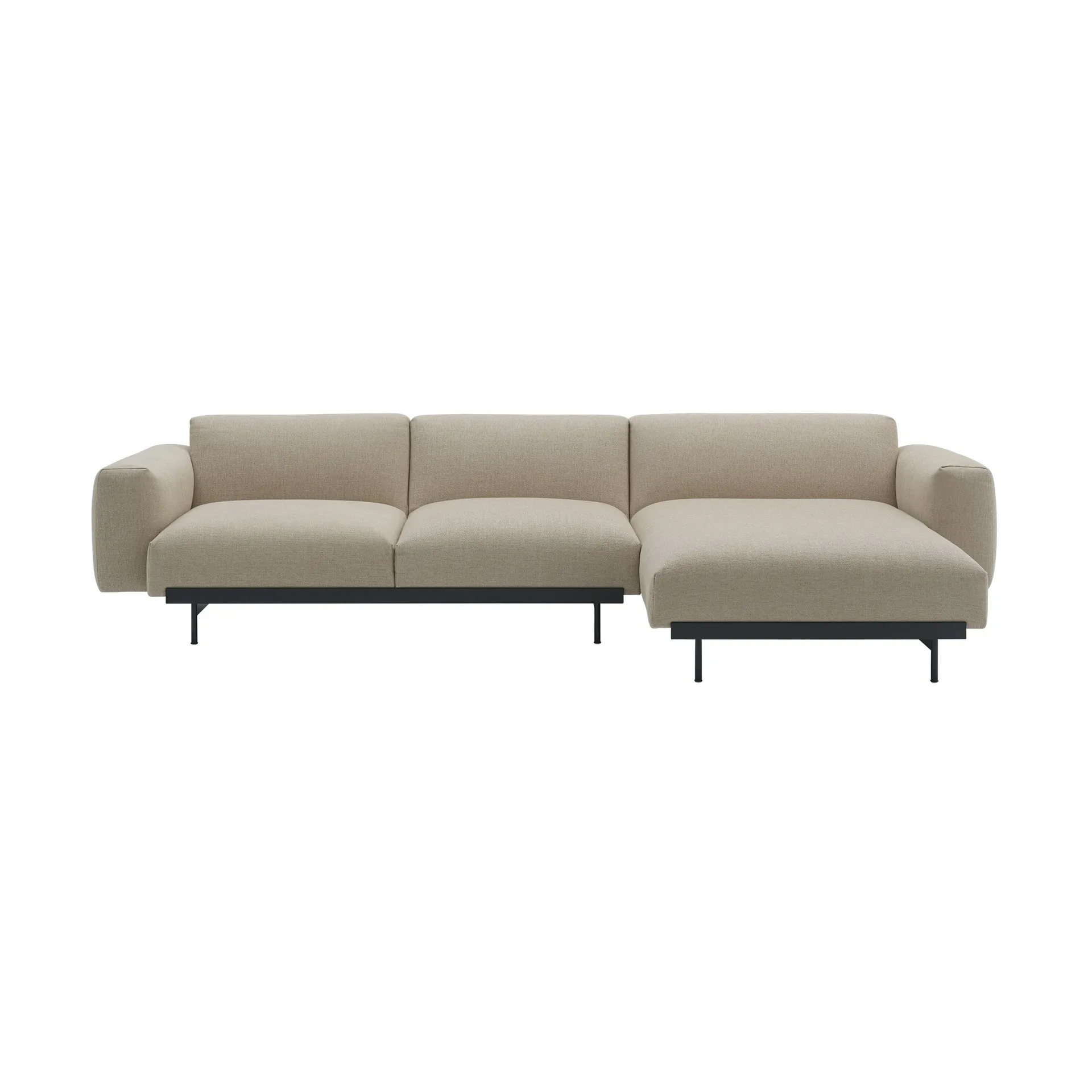 In Situ Modulsofa 3-Sitzer configuration 6, Ecriture 240-Black Muuto