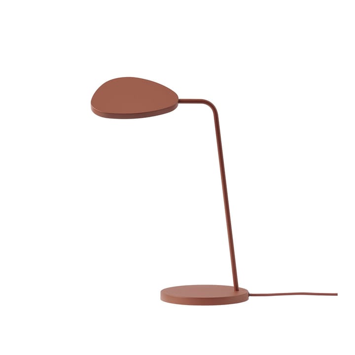 Leaf Tischleuchte weiß - Copper brown - Muuto