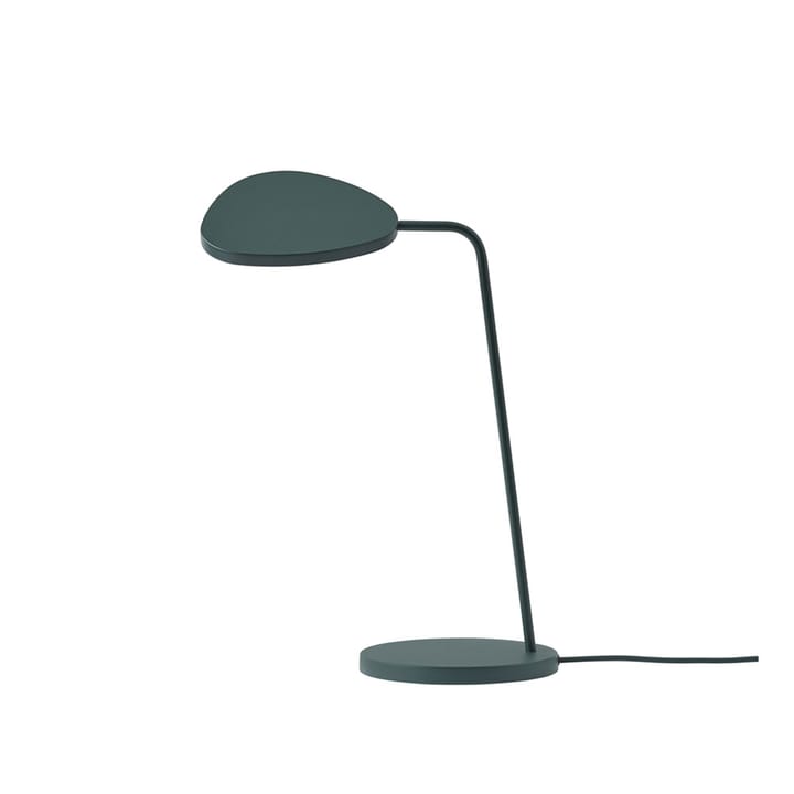 Leaf Tischleuchte weiß - Dark green - Muuto