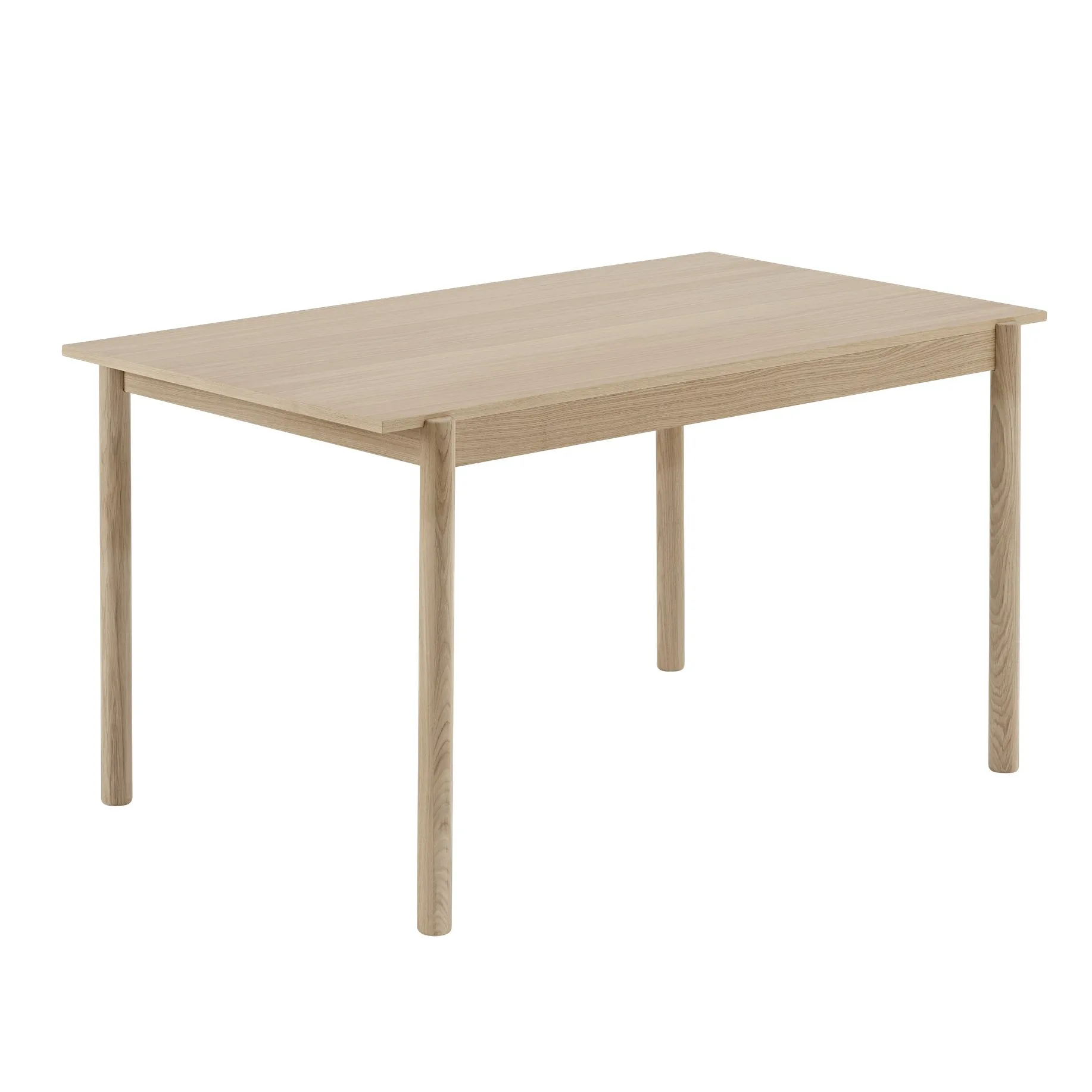 Linear Holztisch Eiche, 140 x 85cm Muuto