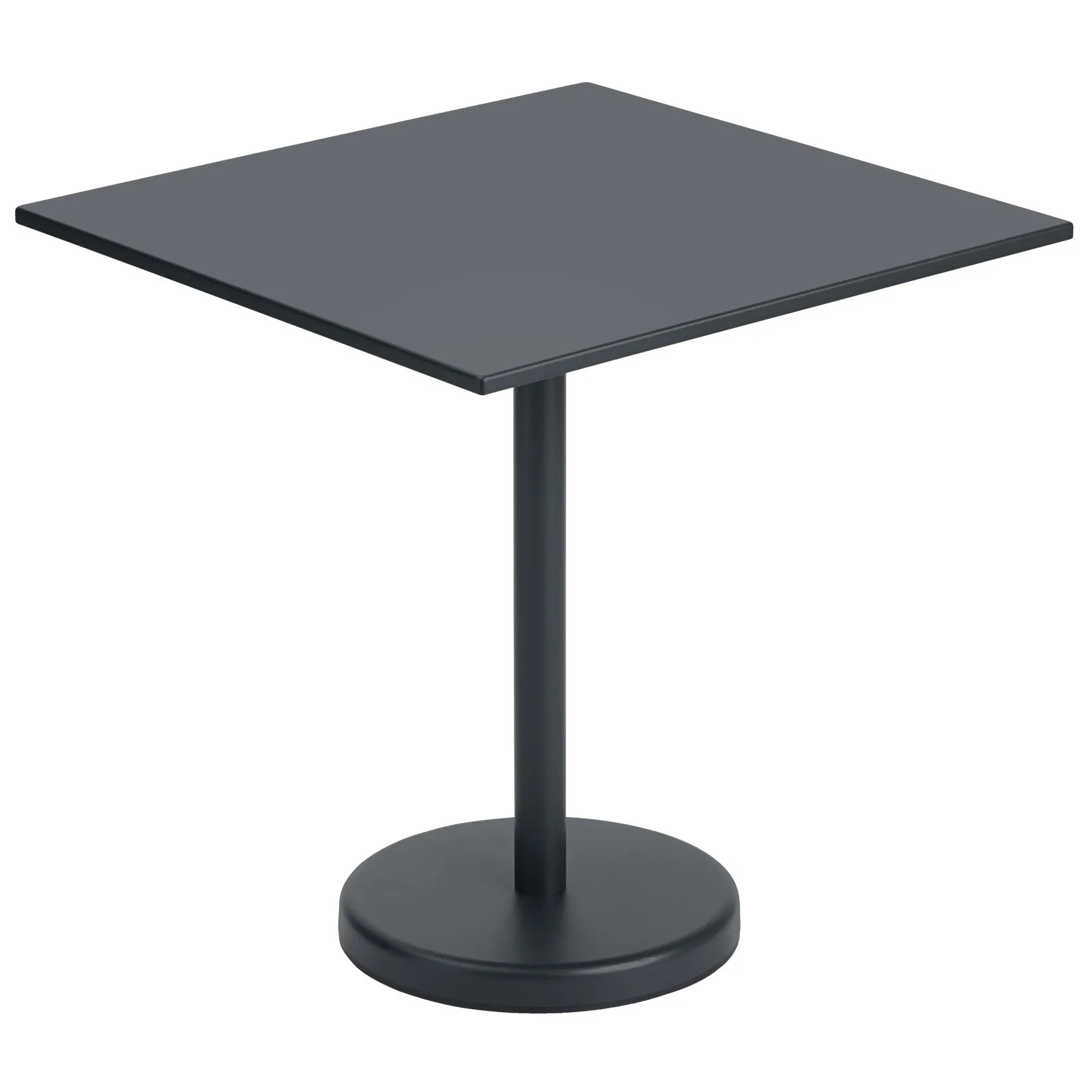 Linear Stahltisch 70 x 70cm, Black Muuto