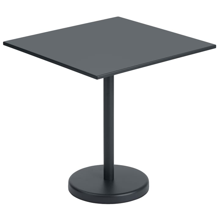 Linear Stahltisch 70 x 70cm - Black - Muuto