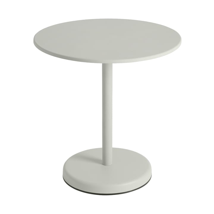 Linear Steel café table V2 Ø70 cm Grey - undefined - Muuto
