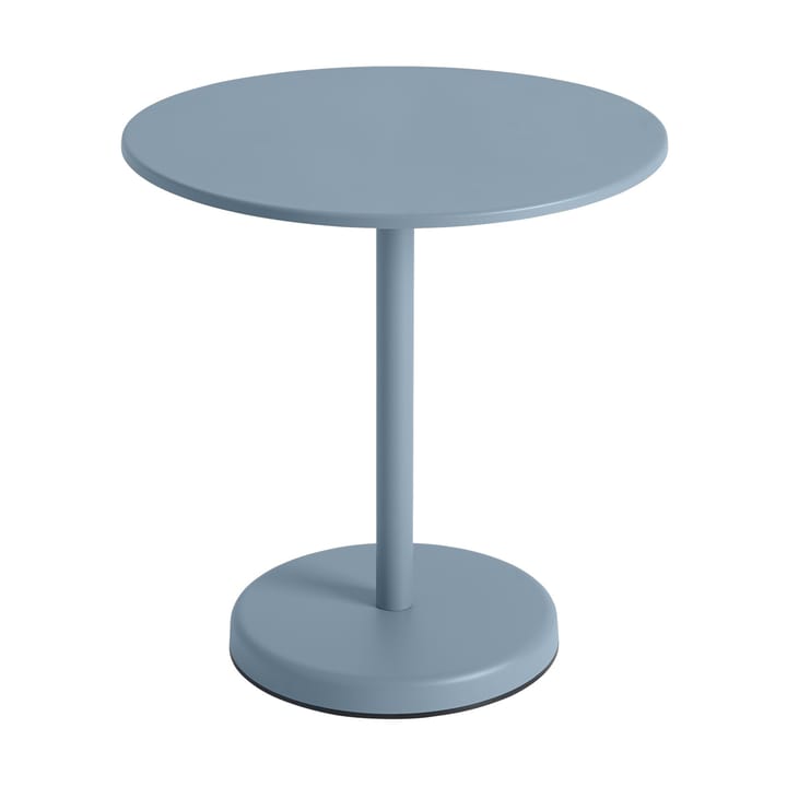 Linear Steel café table V2 Ø70 cm Pale Blue - undefined - Muuto