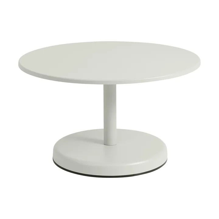 Linear Steel Couchtisch - Grey, Ø70x40 cm - Muuto