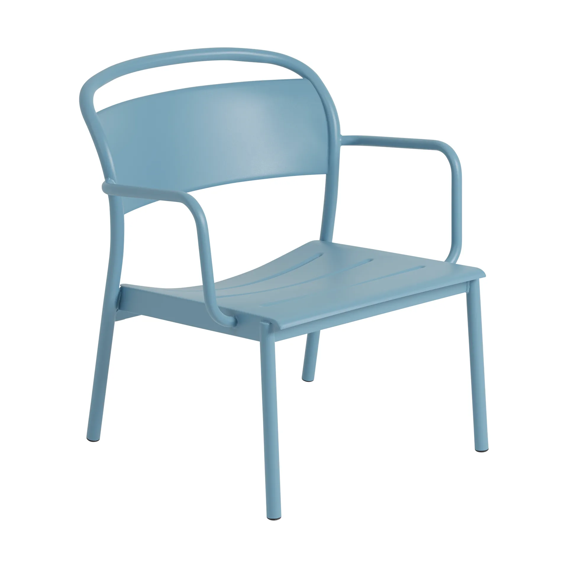 Linear Steel Loungesessel, Pale blue Muuto