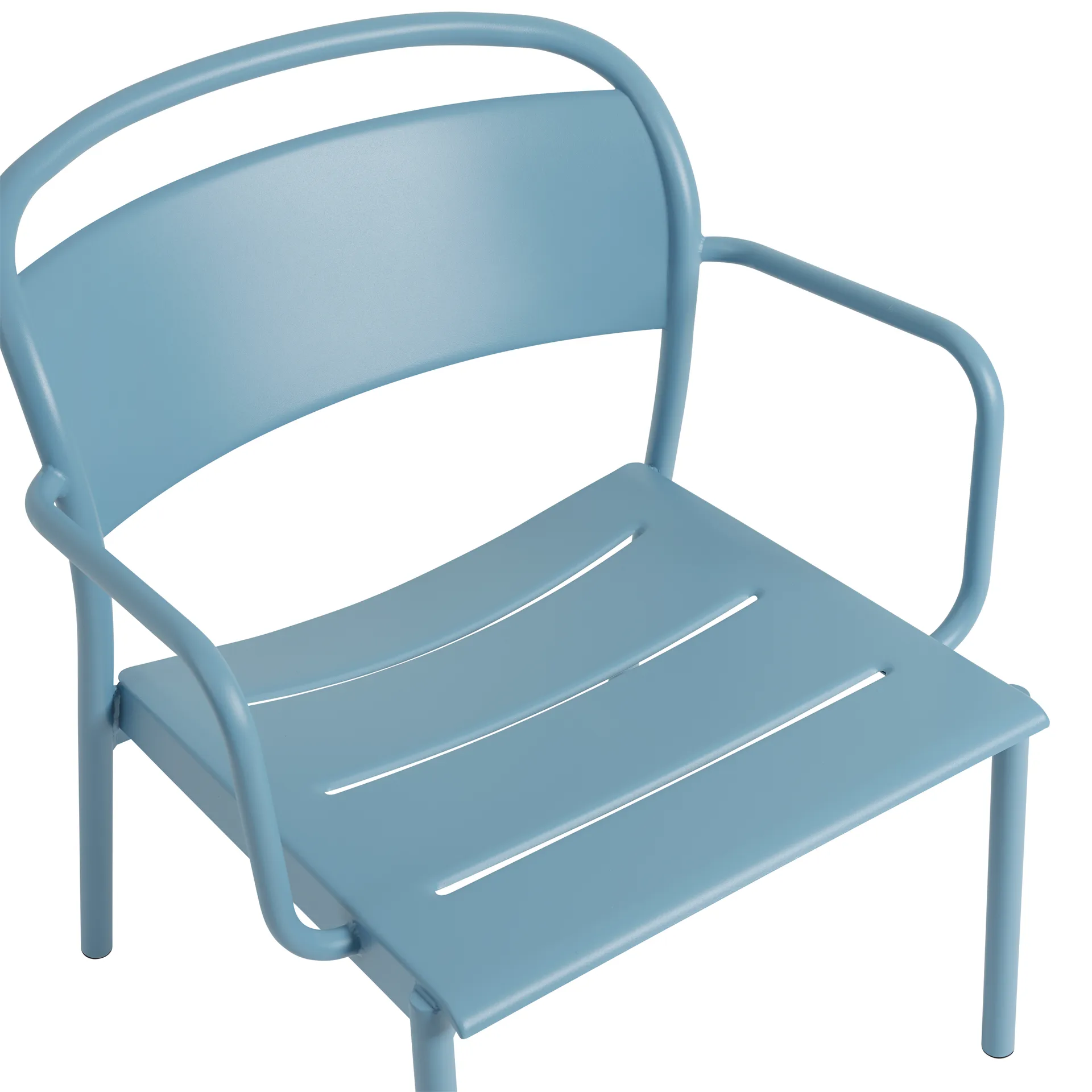 Linear Steel Loungesessel, Pale blue Muuto