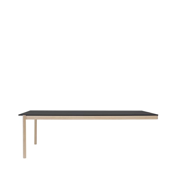 Linear System End Module Tisch - Black-Oak 240 x 142cm - Muuto