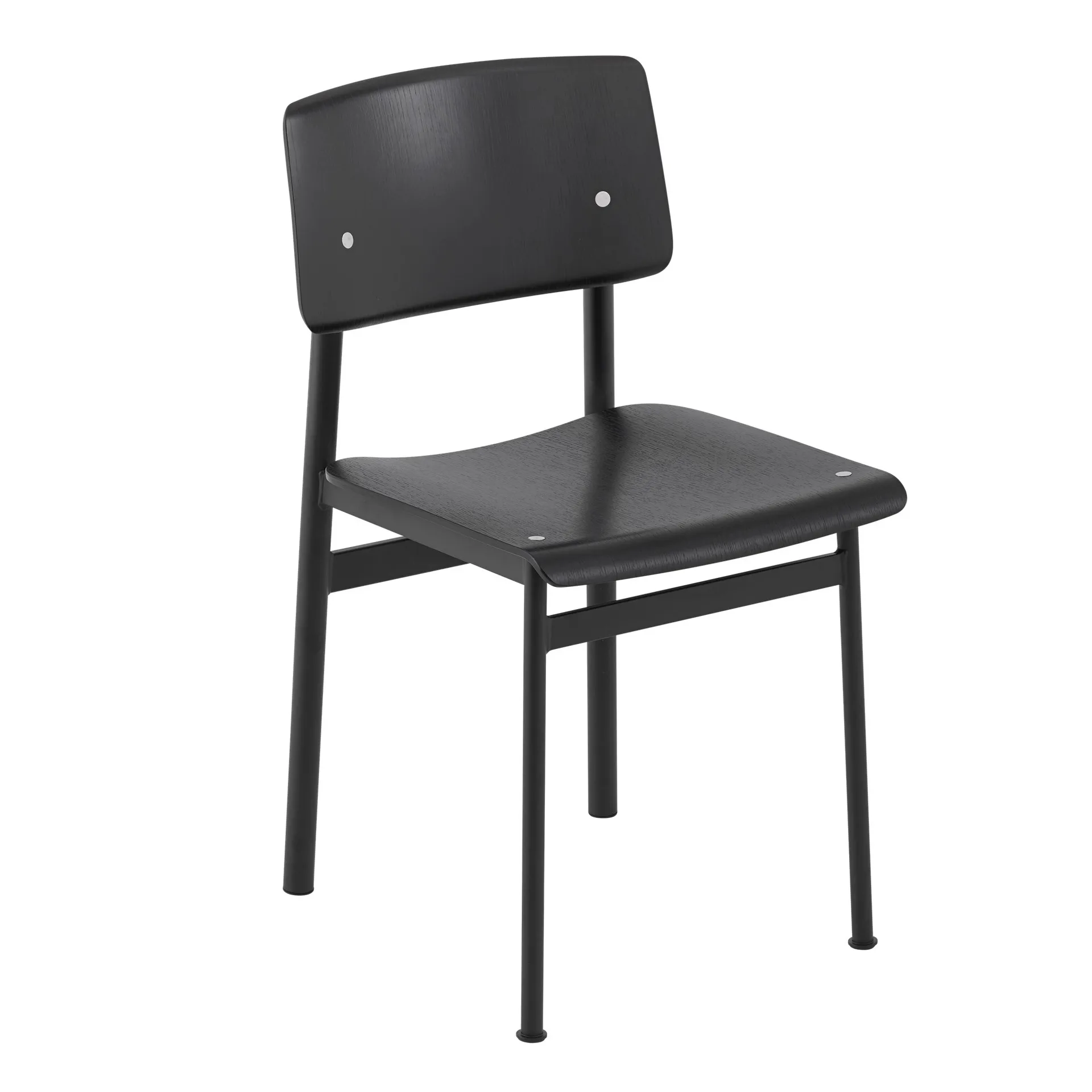 Loft Chair Stuhl, Black-black Muuto