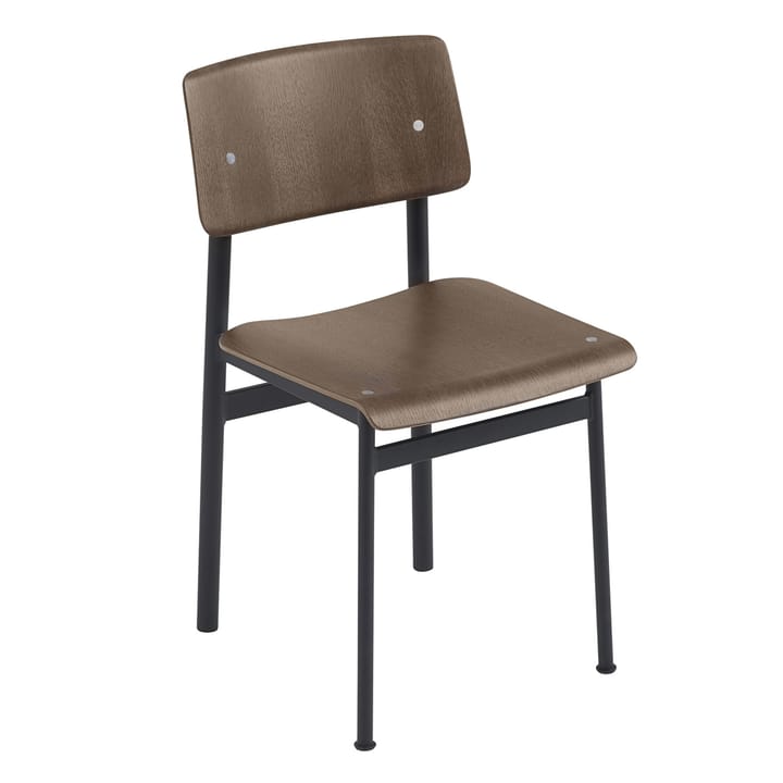 Loft Chair Stuhl - Black-stained dark brown - Muuto