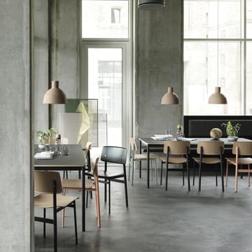 Loft Chair Stuhl - Dusty green-Eiche - Muuto