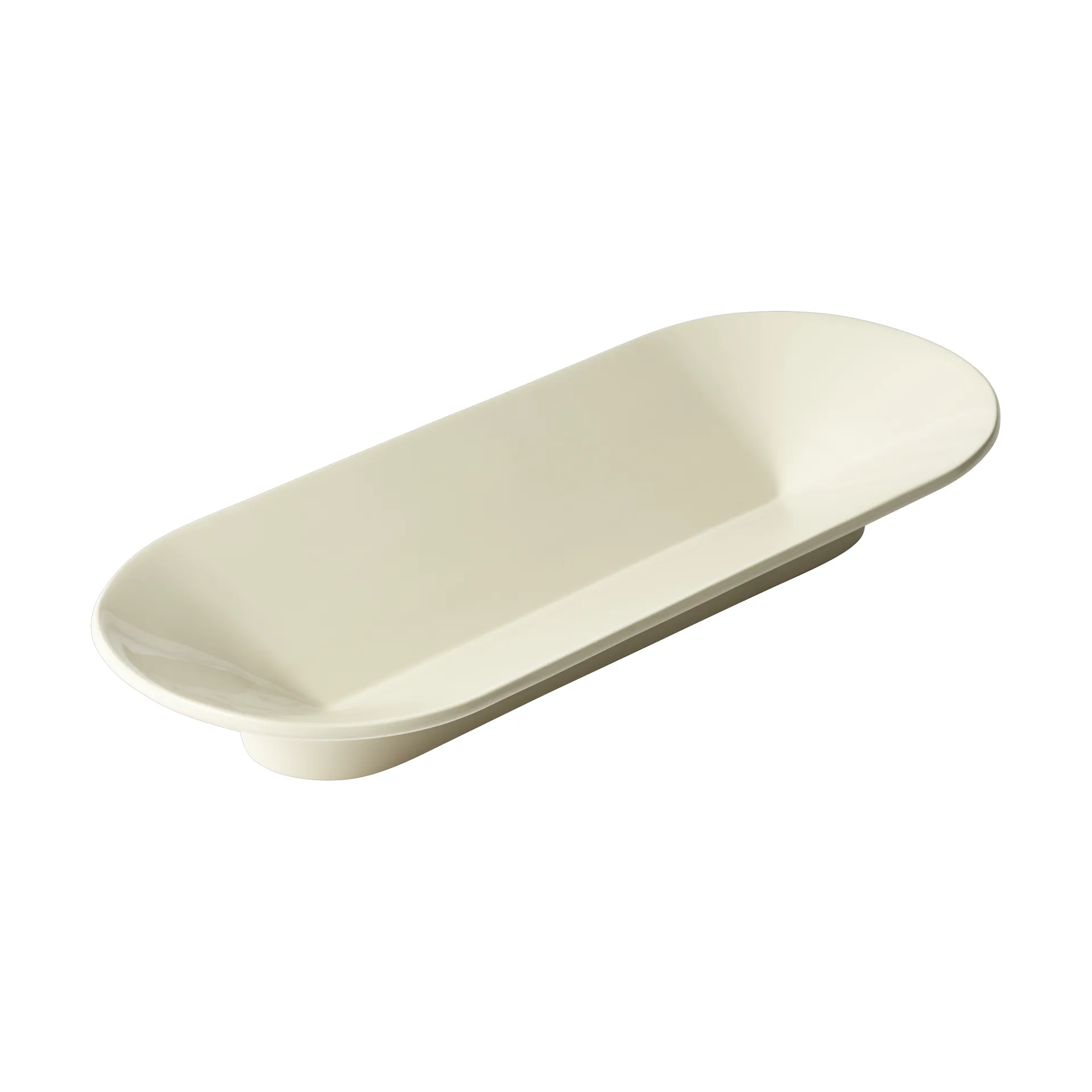 Mere Schale 51,5x21,5 cm, Off-White Muuto