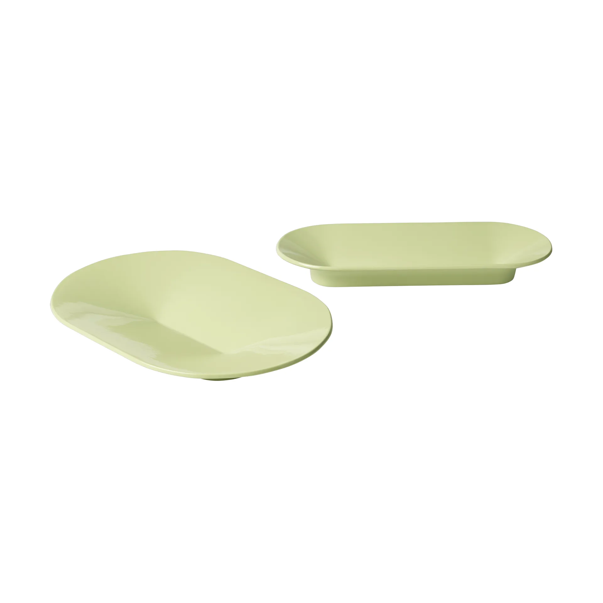 Mere Schale 52x36 cm, Light Green Muuto