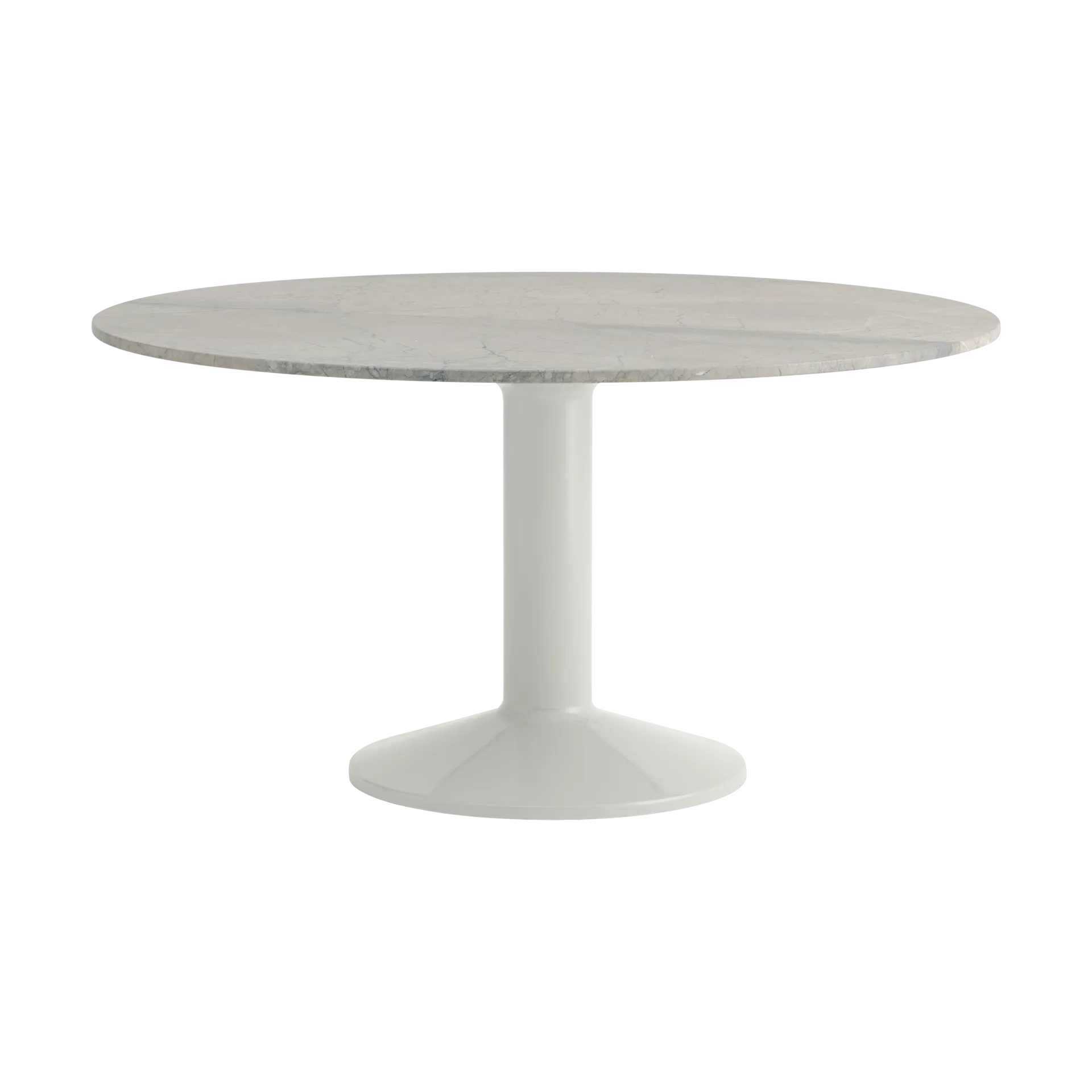 Midst Säulentisch Ø140 cm, Grey marble-grey Muuto