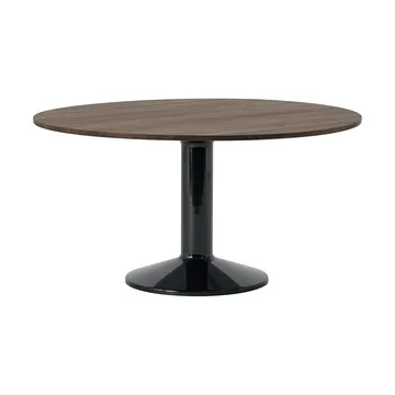 Midst Säulentisch - Dark oiled oak-black, Ø140 cm - Muuto