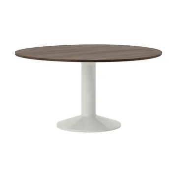 Midst Säulentisch - Dark oiled oak-grey, Ø140 cm - Muuto