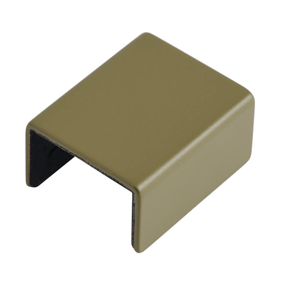 Muuto Mini Aufbewahrungssystem clips 1er Pack Brown-green