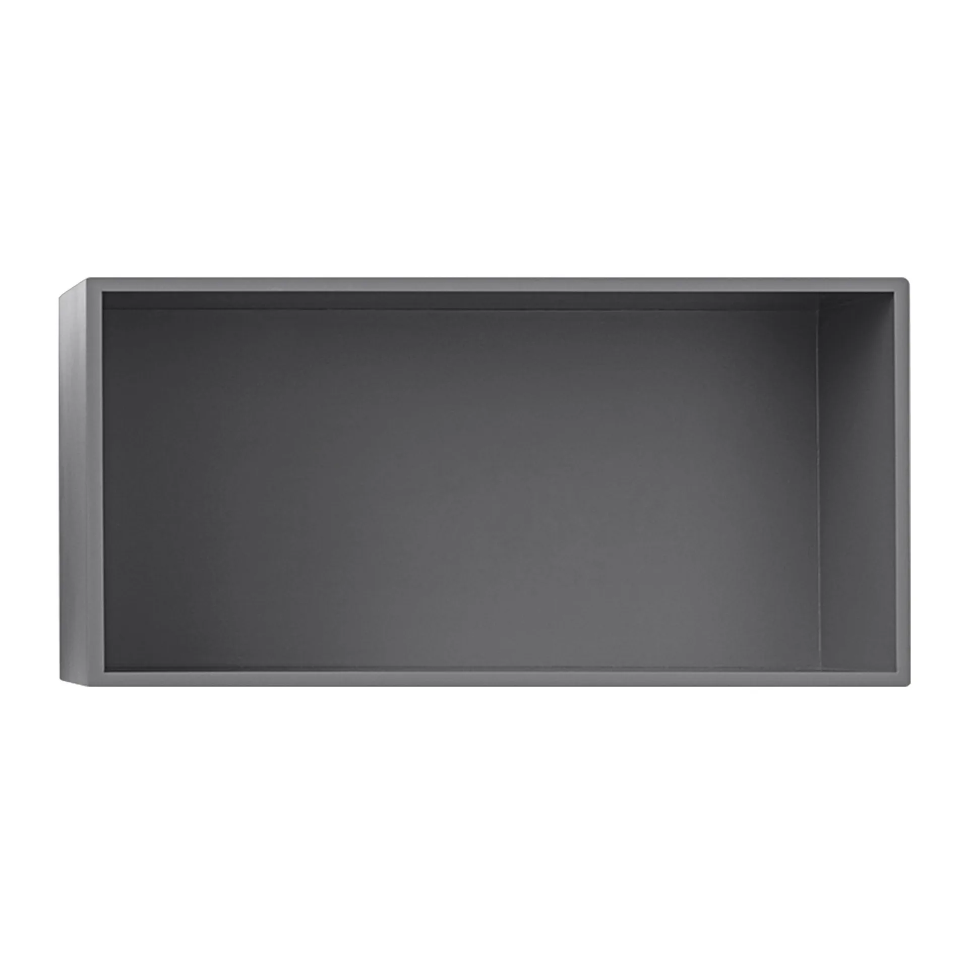 Mini stacked 2.0 Regalsystem, large, Grau Muuto