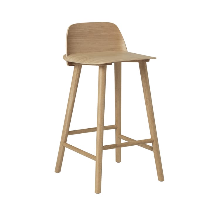 Nerd Barstuhl 65cm - Eiche - Muuto