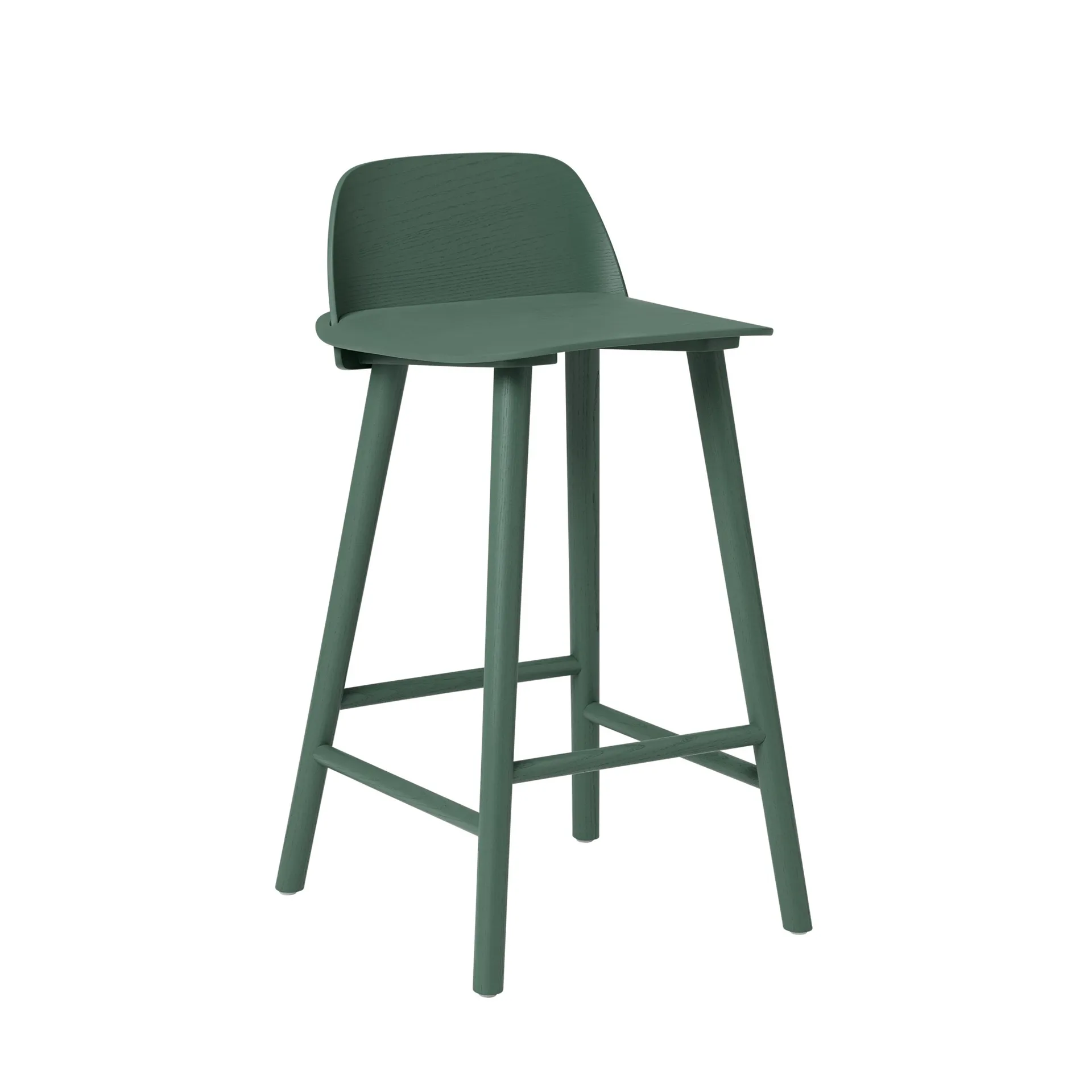 Nerd Barstuhl 65cm, Green Muuto