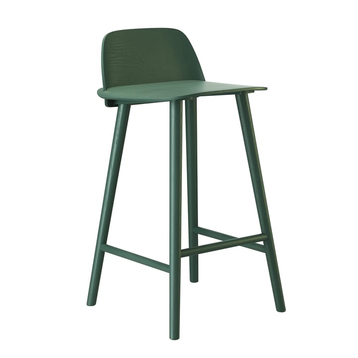 Nerd Barstuhl 75cm - Dunkelgrün - Muuto