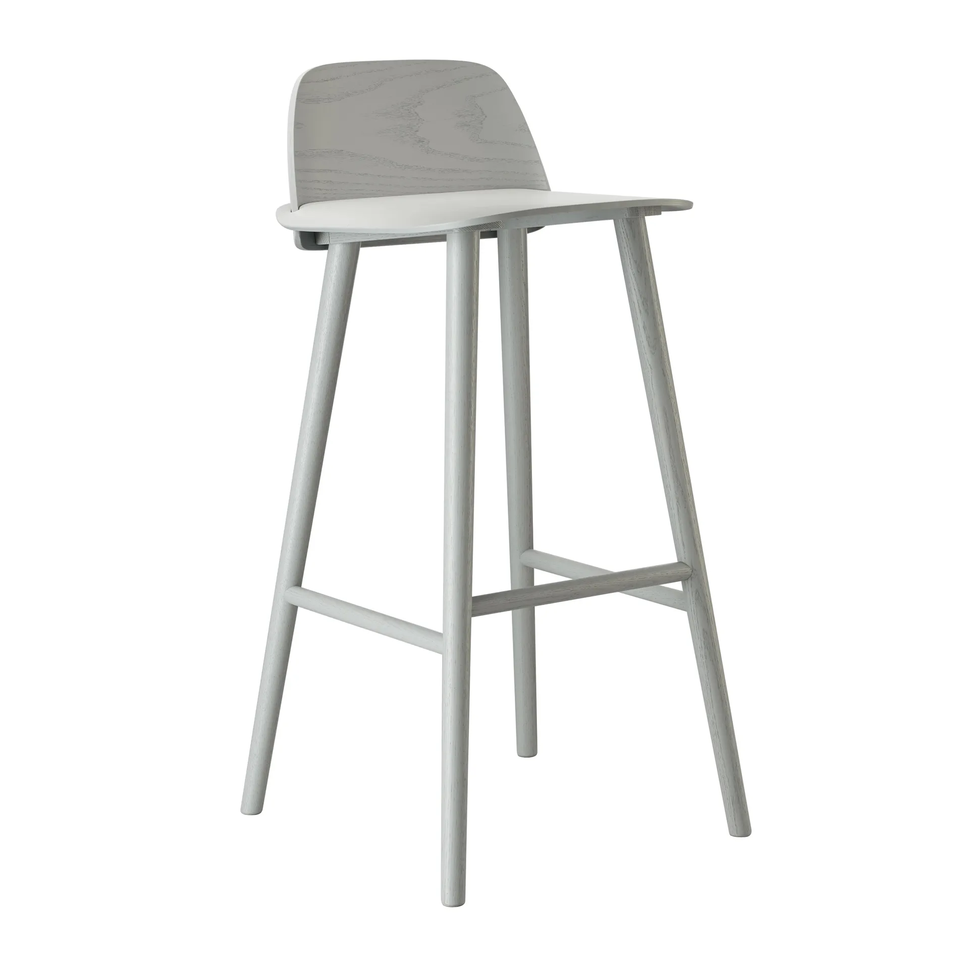 Nerd Barstuhl 75cm, Grau Muuto