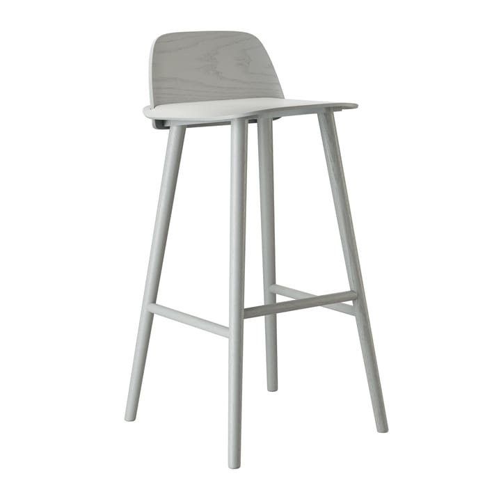 Nerd Barstuhl 75cm - Grau - Muuto