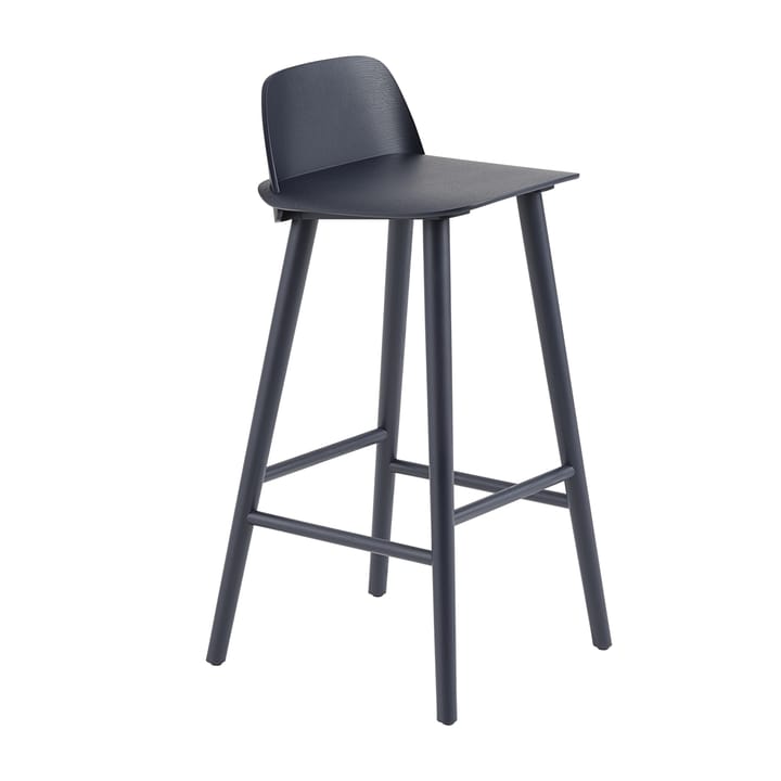 Nerd Barstuhl 75cm - Midnight blue - Muuto