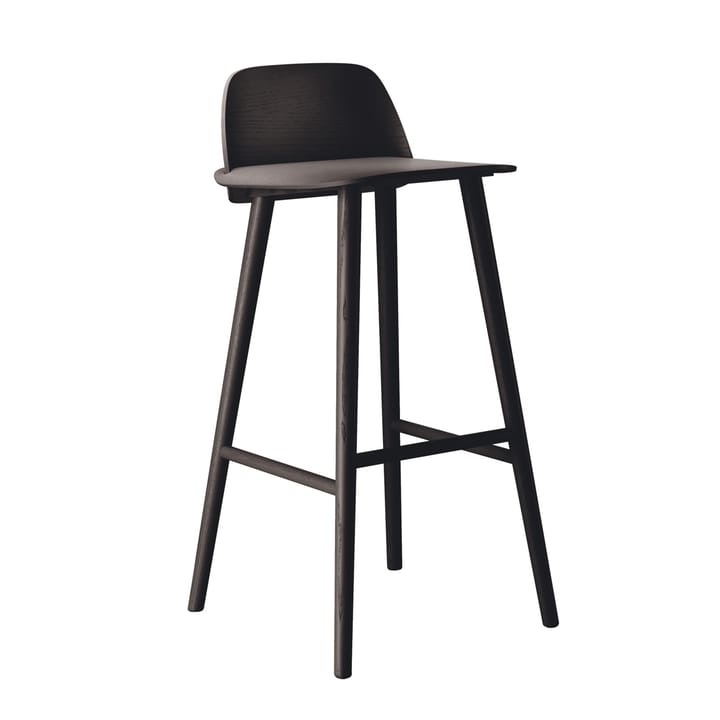 Nerd Barstuhl 75cm - Schwarz - Muuto