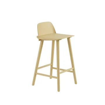 Nerd counter Stuhl - Sand yellow - Muuto