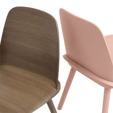 Nerd Esszimmerstuhl - Stained dark brown - Muuto