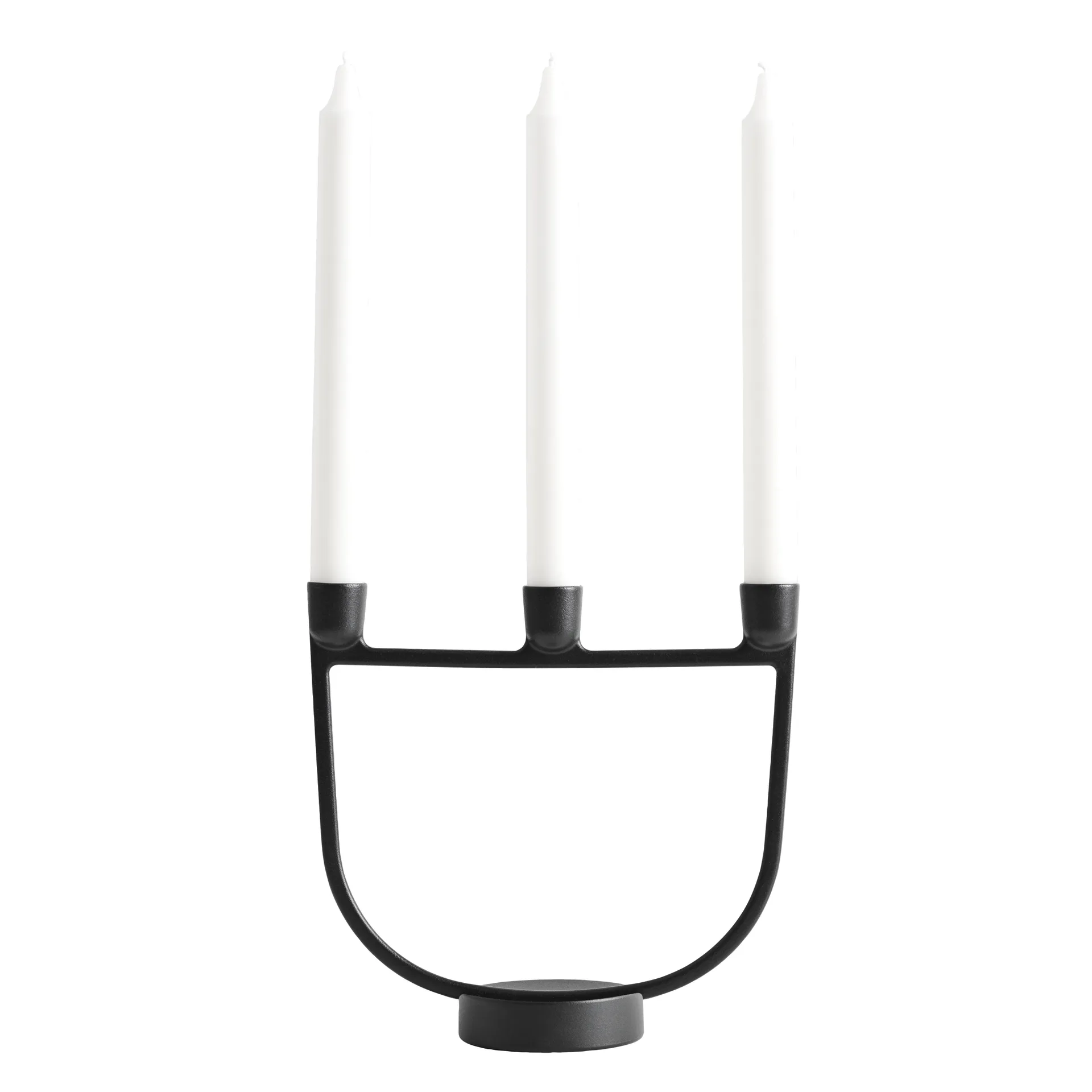 Open Kerzenhalter, Schwarz Muuto