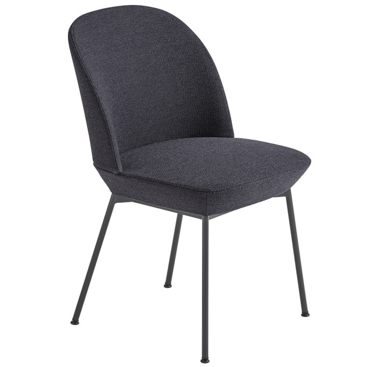 Oslo Esszimmerstuhl schwarze Beine - Ocean 601-Black - Muuto