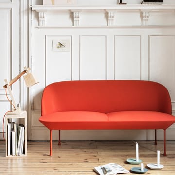 Oslo Sofa 2-Sitzer - Hallingdal 407-Yellow - Muuto