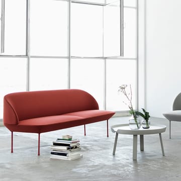 Oslo Sofa 2-Sitzer - Hallingdal 407-Yellow - Muuto