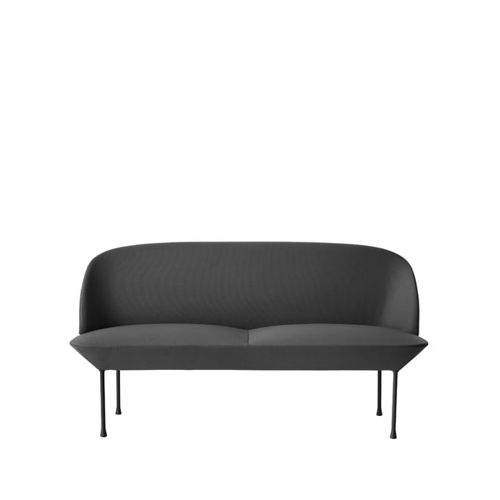 Oslo Sofa 2-Sitzer - Steelcut 180-Dark grey - Muuto