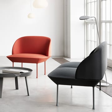 Oslo Sofa 2-Sitzer - Steelcut 660-Dark red - Muuto