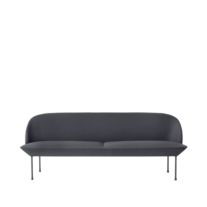 Oslo Sofa 3-Sitzer - Steelcut 180-Dark grey - Muuto