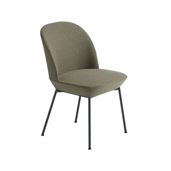 Oslo Stuhl Stoffsitz - Ocean 21-Anthracite black - Muuto