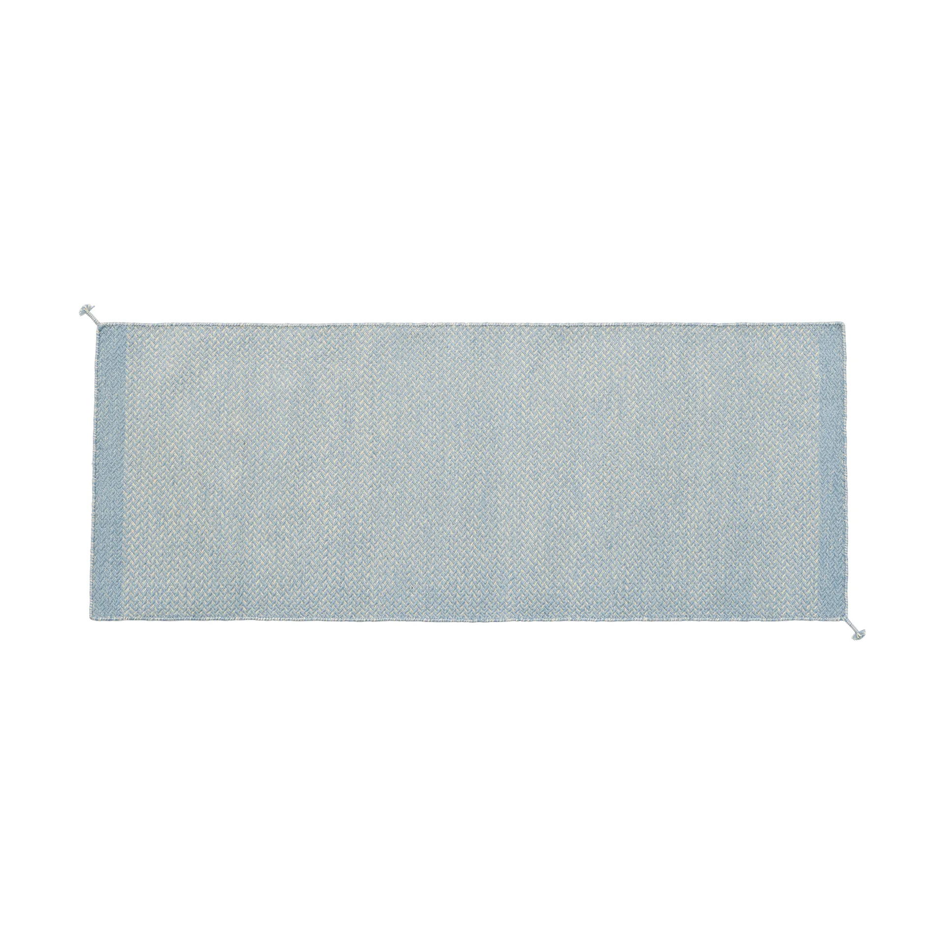 Ply Teppich 80x200 cm, Light blue Muuto