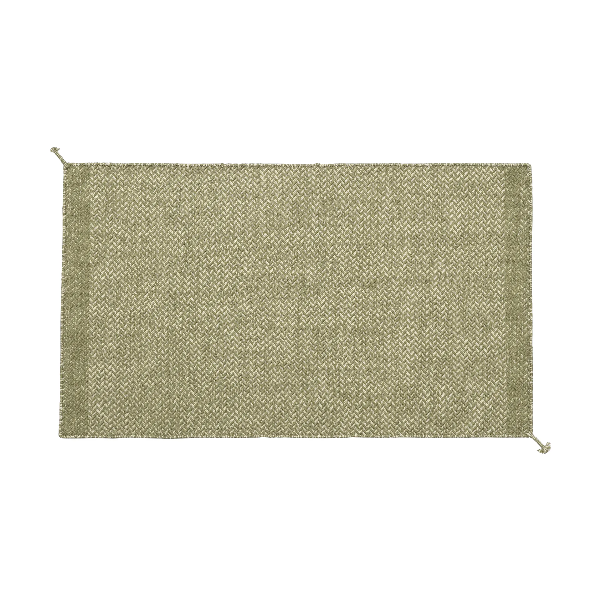 Ply Teppich 85x140 cm, Moss green Muuto
