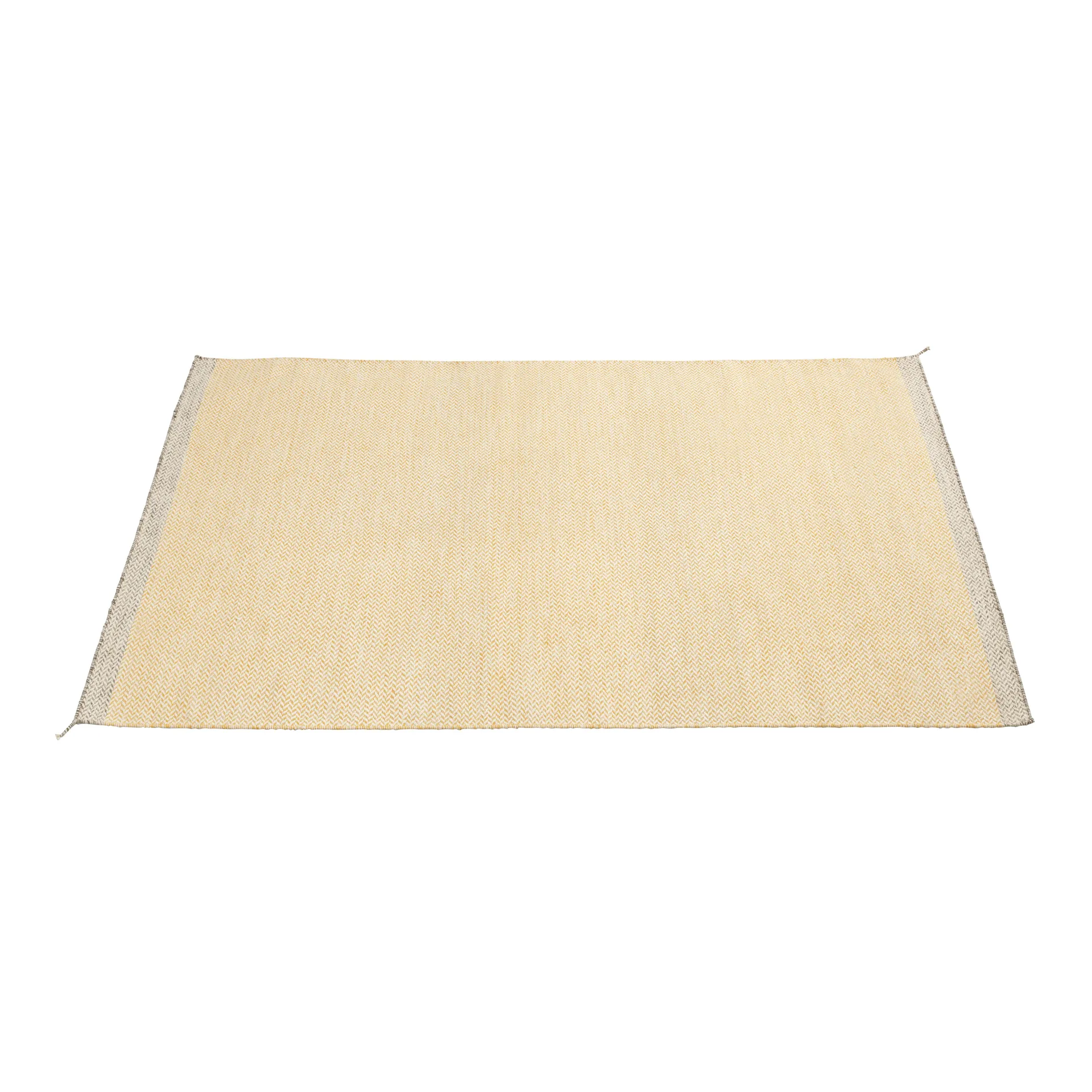 Ply Wollteppich 170 x 240cm, Gelb Muuto